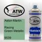 Preview: Aston-Martin, Racing Green Metallic, 9539: 400ml Sprühdose, von ATW Autoteile West.